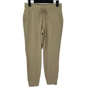 Lululemon Ready To Rulu‎ 7/8 Jogger Pant Trench Women 8 Wicking Stretch W5DH3S